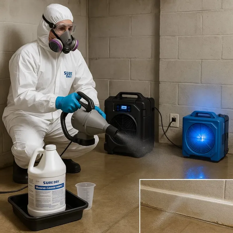 Sanitization and Odor Removal process in Queens Village, NY