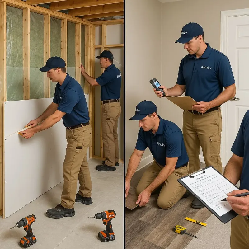 Repairs and Reconstruction process in Queens Village, NY